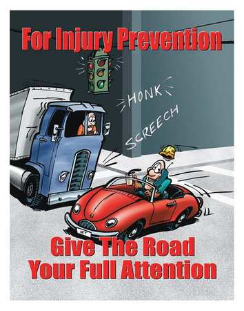 Safety Poster,for Injury Prevention,eng