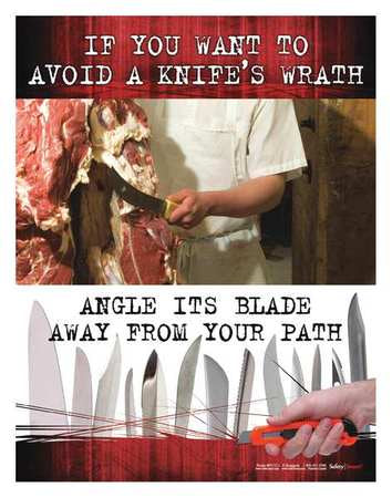 Safety Poster,if You Want To Avoid A,eng