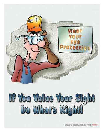 Safety Poster,if You Value Your Sight,en