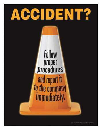 Safety Poster,accident Follow Proper,en