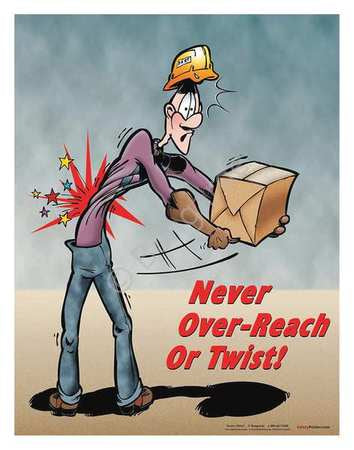 Safety Pstr,never Over Reach Or Twist,en