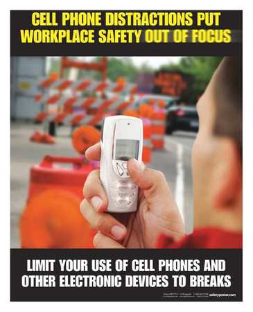 Safety Poster,cell Phone Distractions,en