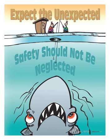 Safety Poster,expect The Unexpected,eng