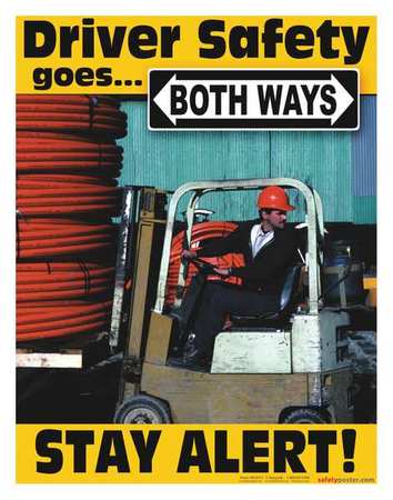 Safety Poster,driver Safety Goes Both,en