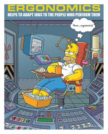 Simpsons Safety Pstr,ergonomics Helps,en