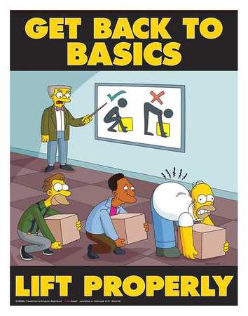 Smpsns Safety Pstr,get Back To Basics,en