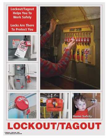 Safety Pstr,lockout/tagout Helps You,eng