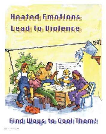 Safety Poster,heated Emotions Lead To,en