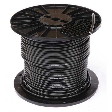 Trailer Cable,14 Awg,4 Cond,500 Ft,black