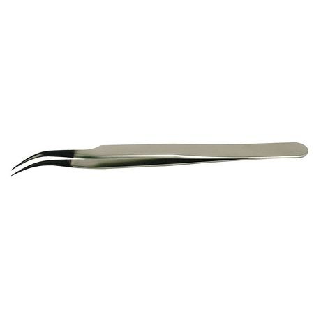 Tweezers,hgh Precision,4-1/2in,very Fine