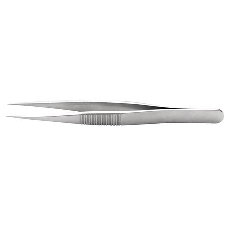 Tweezers,prcision Mini,3-1/2in,serrated