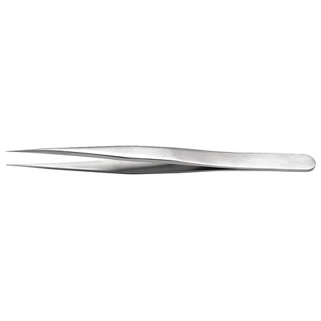 Tweezers,economy,4-3/4in,sharp, Fine (1