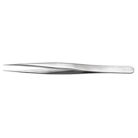 Tweezers,precision,4-3/4in,very Sharp (1