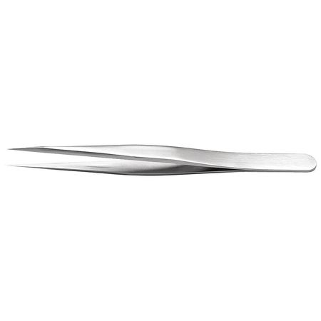 Tweezers,precision,4-1/4in,very Sharp (1