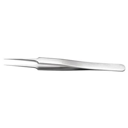 Tweezers,precision,4-1/4in,sup. Finish (