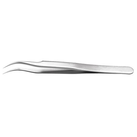 Tweezers,economy,4-1/2in,fine, Curved (1