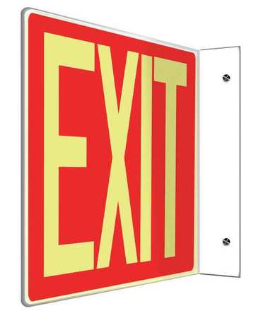 Sign,exit,8"x12" (1 Units In Ea)