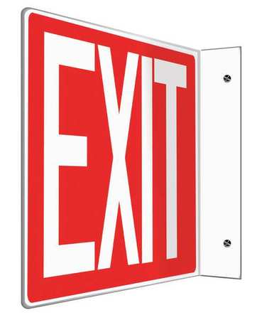 Sign,exit,8"x12" (1 Units In Ea)