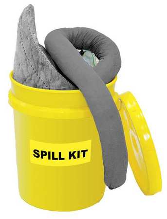 Spill Kit, Universal, Gray (1 Units In E