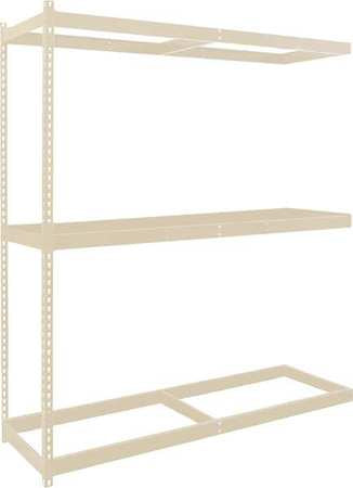 Boltless Shelving,add-on,84" H,tan (1 Un