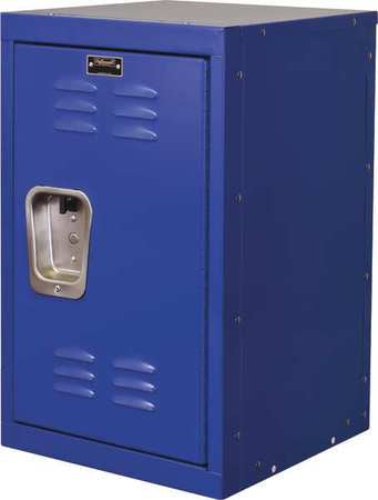 Wardrobe Locker,lvrd,1 Wide, 1 Tier,blue