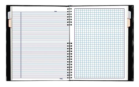 Notebook,9-1/4 X 7-1/4 In,black (1 Units