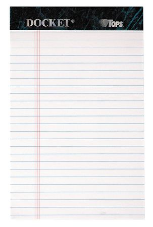 Perforated Pad,5 X 8 In,pk12 (1 Units In