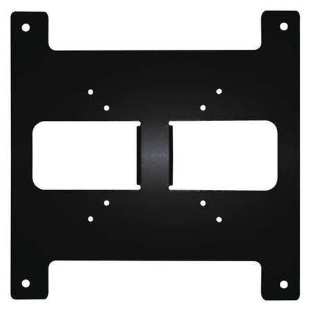 Back Panel,metal,black,2.00 In. H (1 Uni