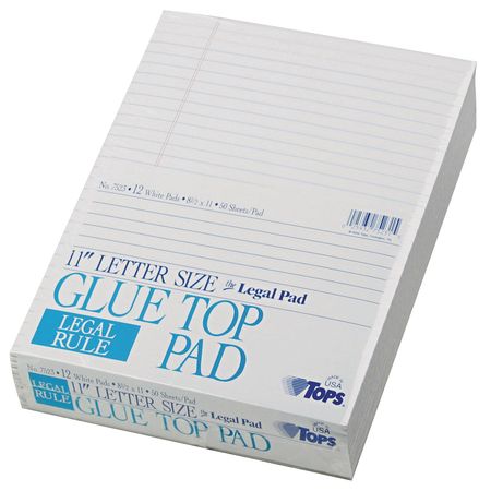 Pad,8-1/2 X 11 In,pk12 (1 Units In Pk)