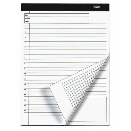 Planning Pad,8-1/2 X 11-3/4 In,pk4 (1 Un