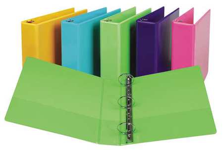 3-ring Binder,2",lime,pk2 (1 Units In Pk