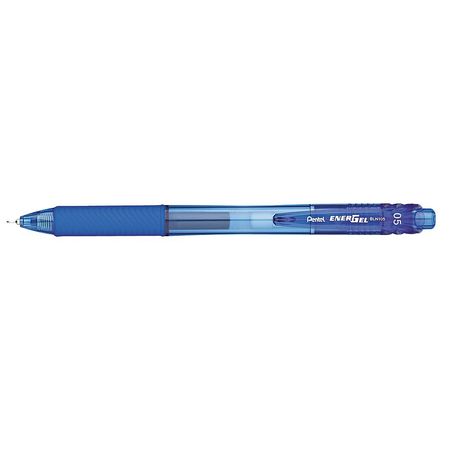 Gel Pen,retractable,fine,blue,pk12 (1 Un