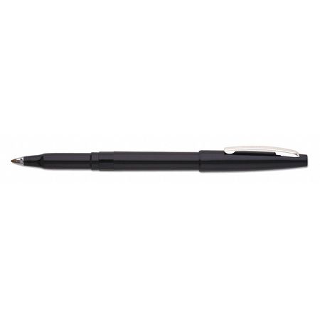 Roller Ball Pen,med,black,pk12 (1 Units