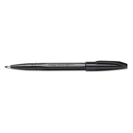 Pen,porous Point,fine,black,pk12 (1 Unit