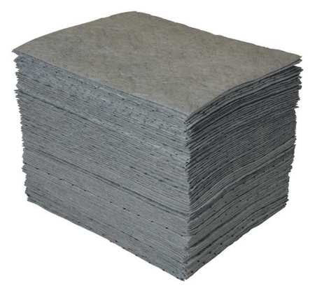 Absorbent Pad,universal,gray,pk100 (1 Un