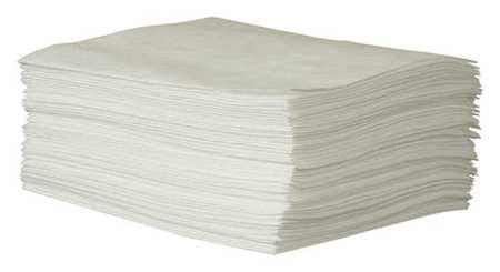 Absorb Pad,oil-based Liquids,white,pk50