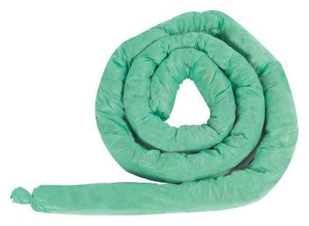 Absorb Sock,chem/hazmat,10ft L,pk12 (1 U