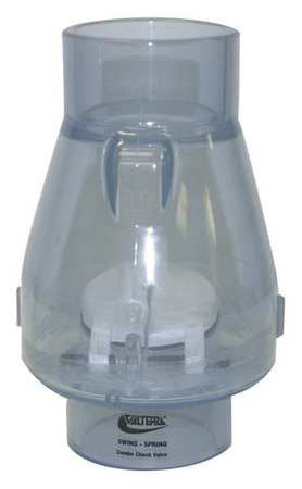 Check Valve,2in,slip X Slip,clear (1 Uni