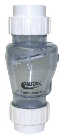 Check Valve,2in,union X Union,clear (1 U