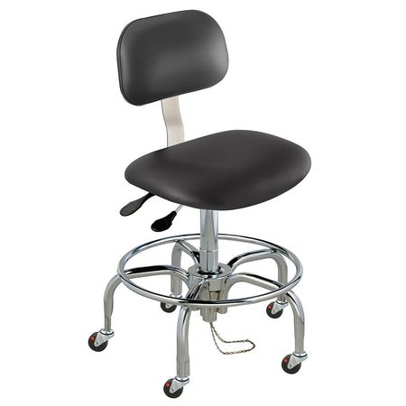 Chair,black,vinyl,static Dissipative (1