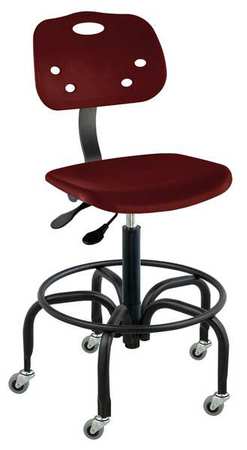 Ergonomic Chair,maroon ,poly (1 Units In