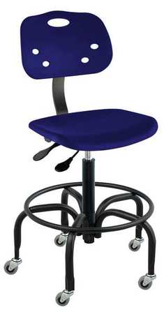 Ergonomic Chair,navy,poly (1 Units In Ea