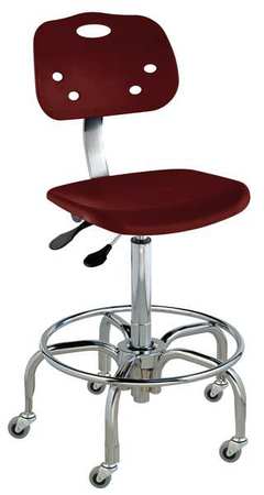 Ergo Chair,maroon,poly,class 1000 (1 Uni