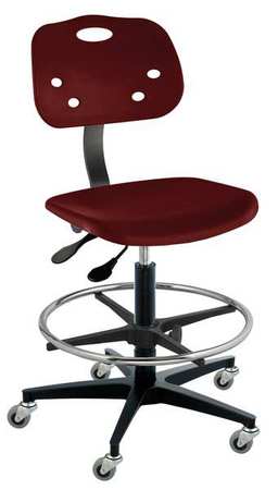 Ergonomic Chair,maroon ,poly (1 Units In