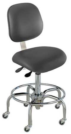 Ergo Chair,black,vinyl,class 1000 (1 Uni