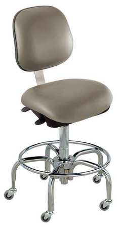 Ergo Chair,gray,vinyl,class 10 (1 Units