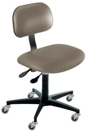 Ergonomic Chair,gray,vinyl (1 Units In E