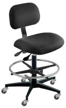 Ergonomic Chair,black,cloth (1 Units In