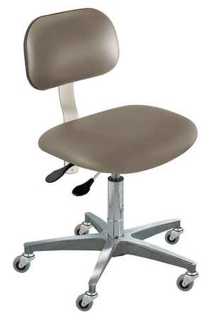 Ergo Chair,gray,vinyl,class 1000 (1 Unit