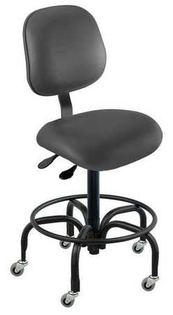 Ergonomic Chair,black,vinyl (1 Units In